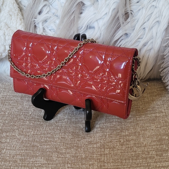 Dior Handbags - Christian Dior Cannage Lady Dior WOC...Authentic!!!